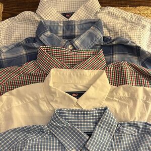Vineyard Vines -5 dress shirts. Slim Whale fit